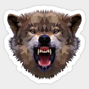 Wolf Sticker